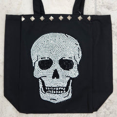 6--NEO SKULL CANVAS TOTE