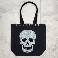 6--NEO SKULL CANVAS TOTE