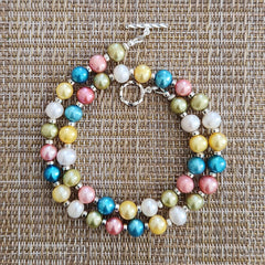 2--PASTEL PEARL NECKLACE