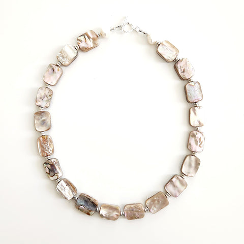 0--ABALONE SHELL NECKLACE