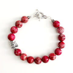 00--RED DRAGON BRACELET