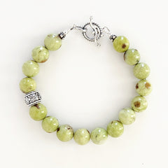 00--GREEN OPAL BRACELET