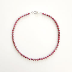 0--THULITE NECKLACE