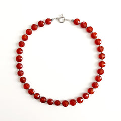 0--CARNELIAN NECKLACE--16"