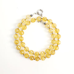 0--CITRINE NECKLACE--16"