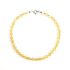CITRINE NECKLACE--16"