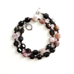 0--TOURMALINE GEMSTONE NECKLACE