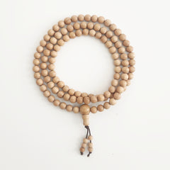 SANDAL WOOD MALA BEADS