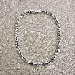 CURB LINK CHAIN-925 SILVER-18"