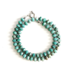 CHRYSOPRASE NECKLACE--18"