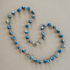 00--K2 GEMSTONE NECKLACE-29"