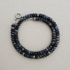 GRAY OPAL NECKLACE-16"