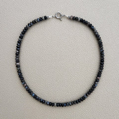 GRAY OPAL NECKLACE-16"