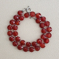0--CARNELIAN NECKLACE--16"