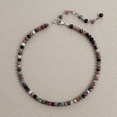 0--TOURMALINE NECKLACE--16"