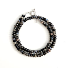 GRAY OPAL NECKLACE-16"