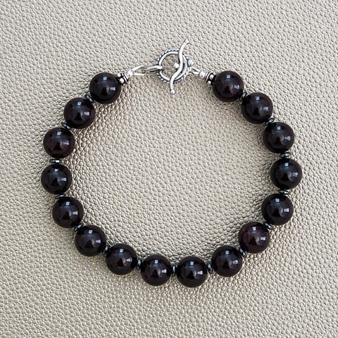 GARNET GEMSTONE BRACELET