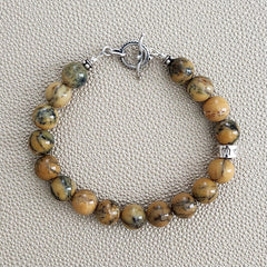 AFRICAN DENDRITIC OPAL BRACELET