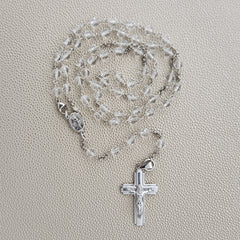 ROSARY CLEAR QUARTZ GEMSTONE (6MM)