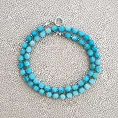 0--AMAZONITE NECKLACE--16"
