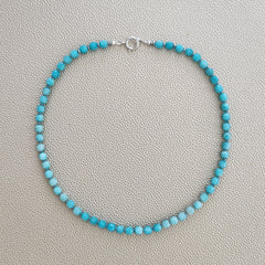 0--AMAZONITE NECKLACE--16"