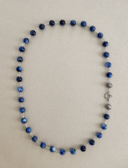 00--KYANITE STONE NECKLACE--24"