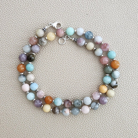 CHAKRA GEMSTONE NECKLACE --20"